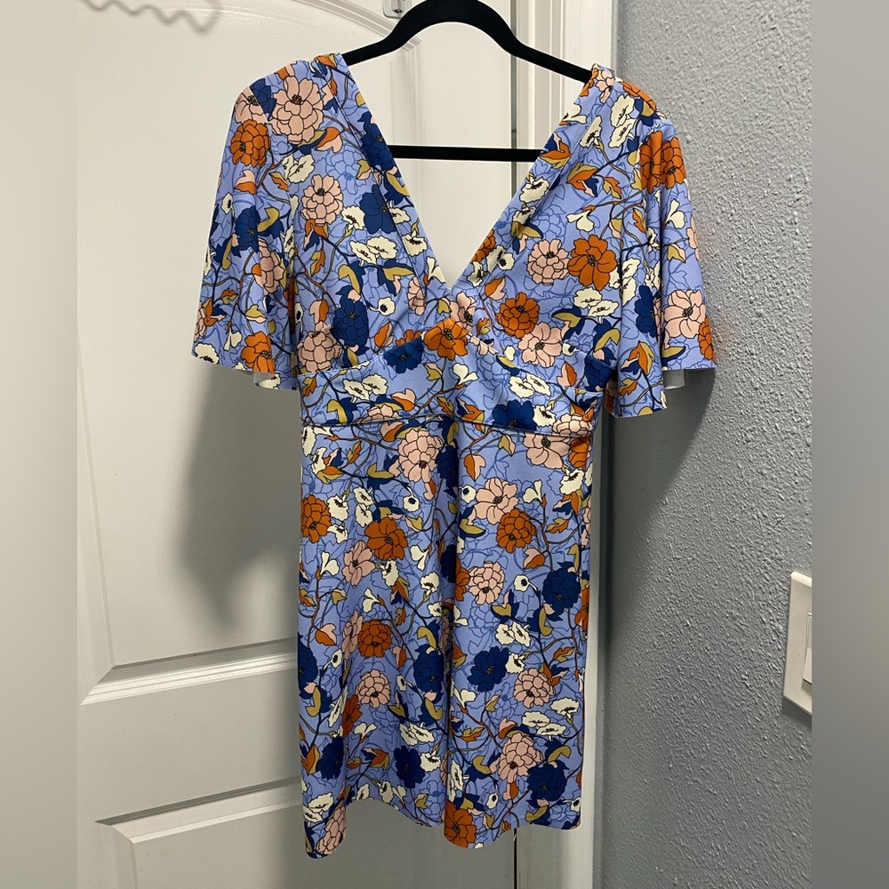 Zara floral dress